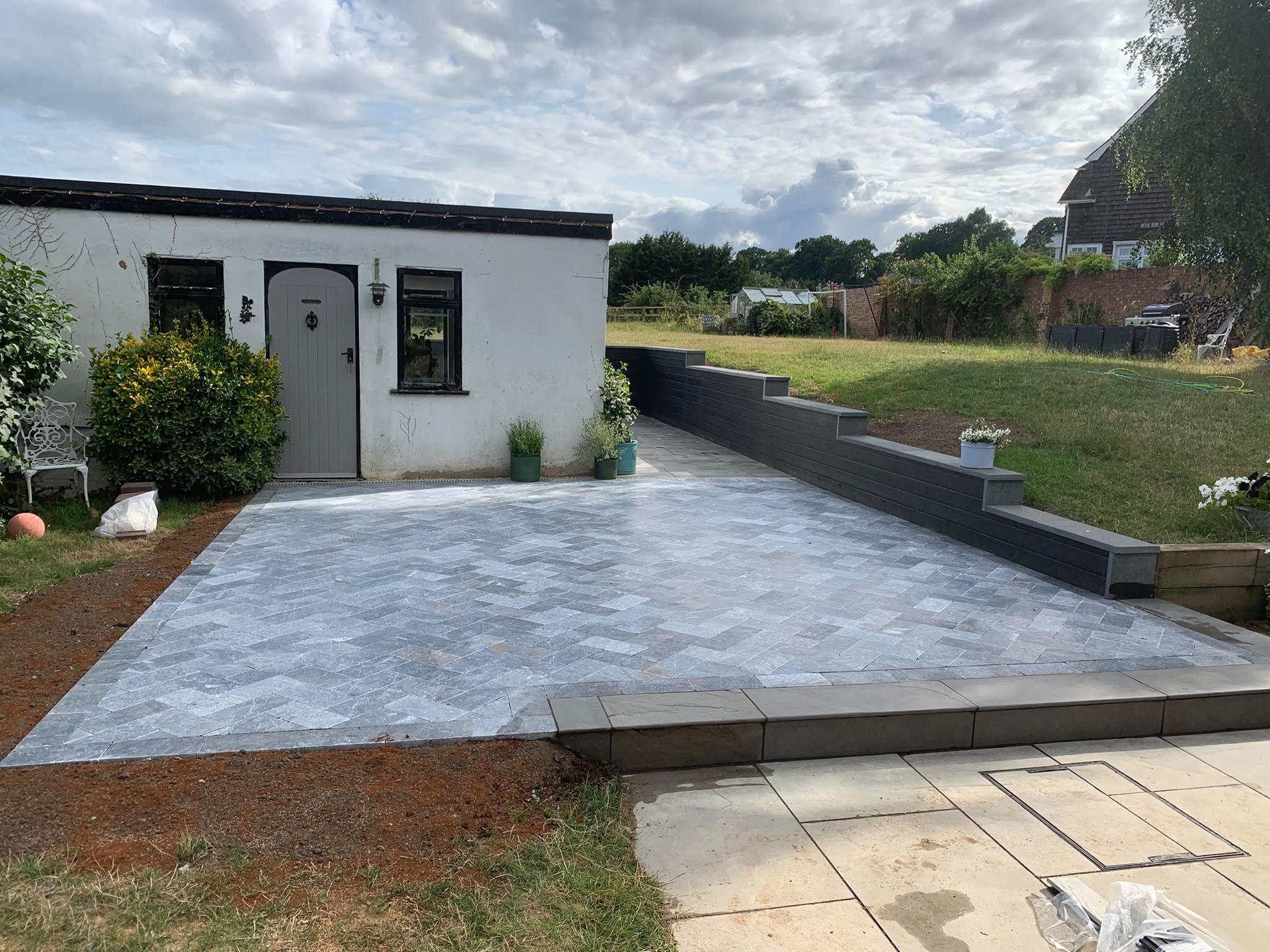Herringbone Patio