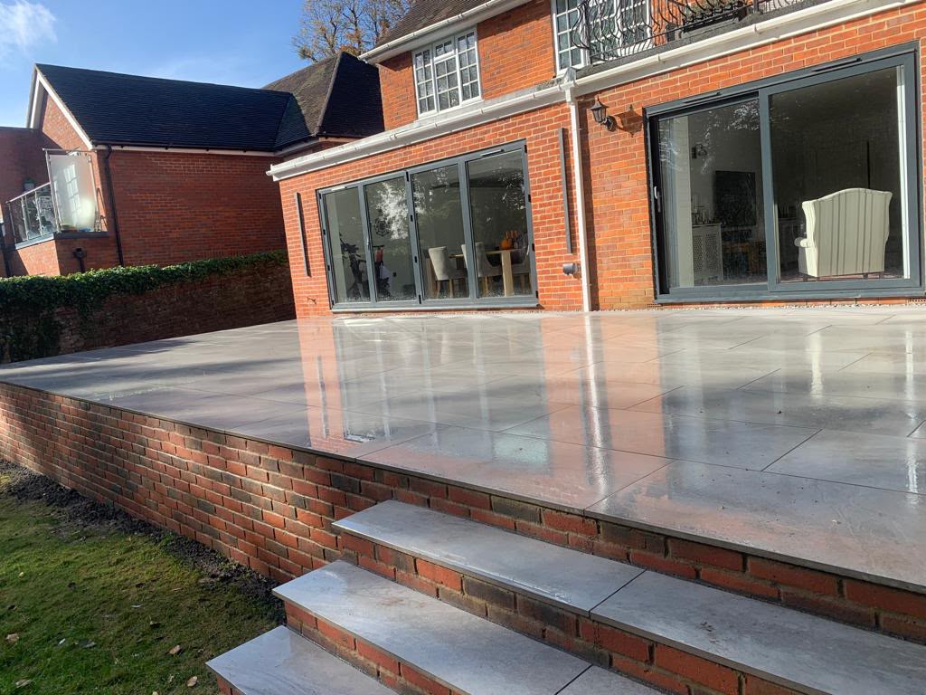 Polished Porcelain Patio